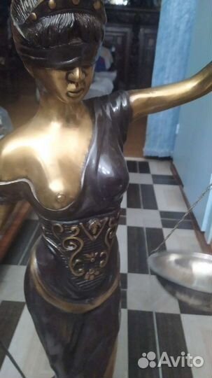 Статуя Шедевр Бронза Эксклюзив Фемида