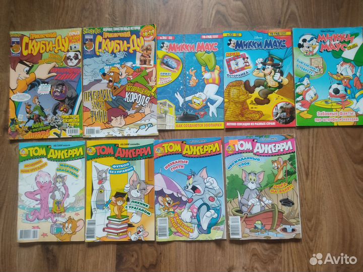 Журналы комиксы