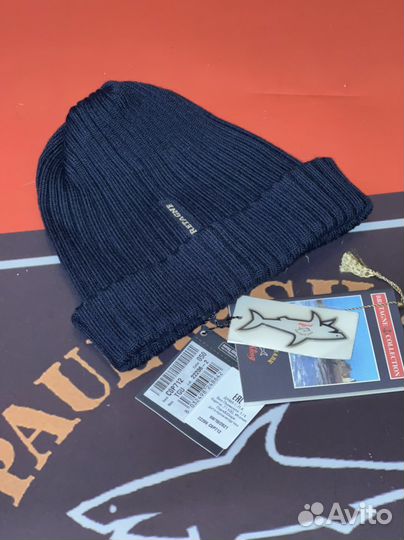 Paul&Shark Bretagne Шапки Шерсть Virgin Оригинал