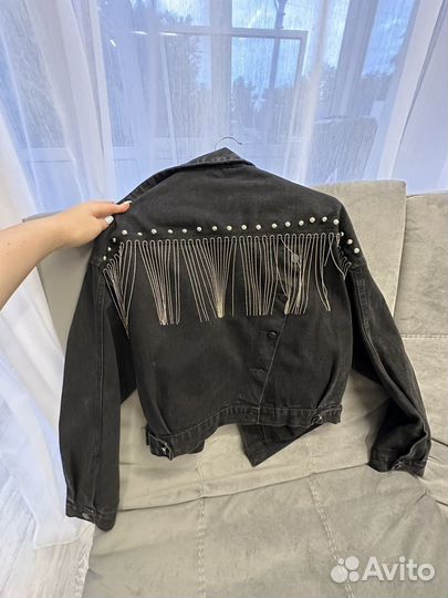 Джинсовая куртка женская