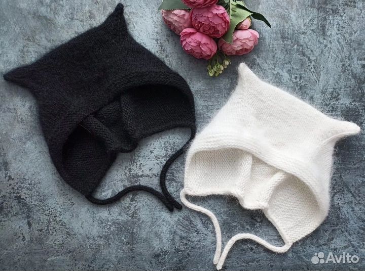 Коточепчик/чепчик с ушками