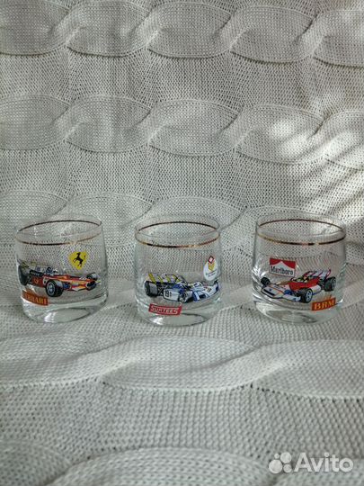 Набор стаканов для виски, formula 1