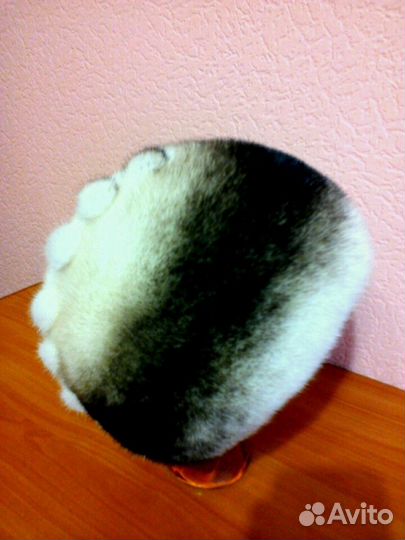 Женская норковая шапка