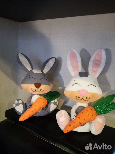 Игрушки из фетра