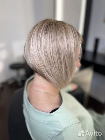 Модель на стрижку каре