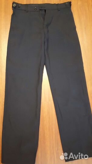 Костюм школьный жилет и брюки, размер 140