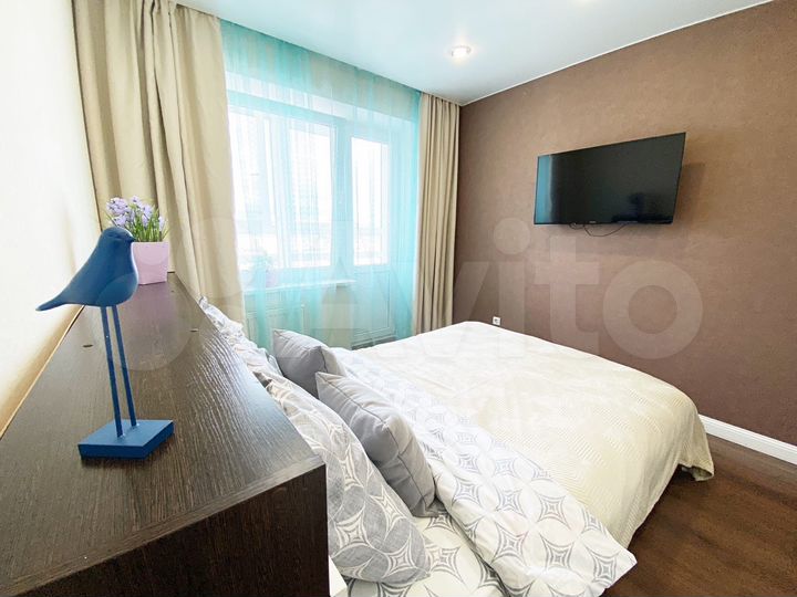 2-к. квартира, 53 м², 17/19 эт.