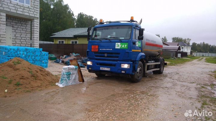 Заправка газгольдера