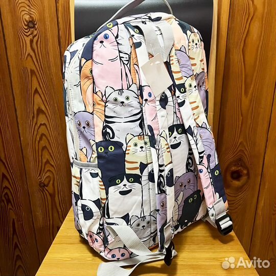 Рюкзак Коты бежевый