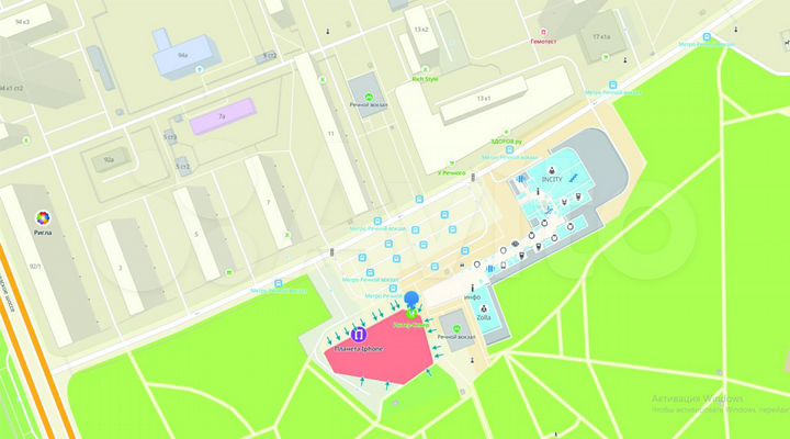 Торговое помещение, 21 м²