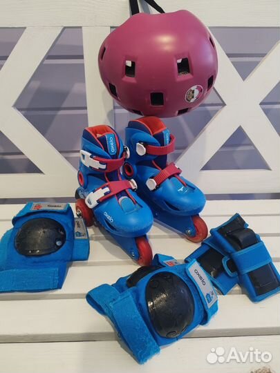 Детские ролики и защита 26-28