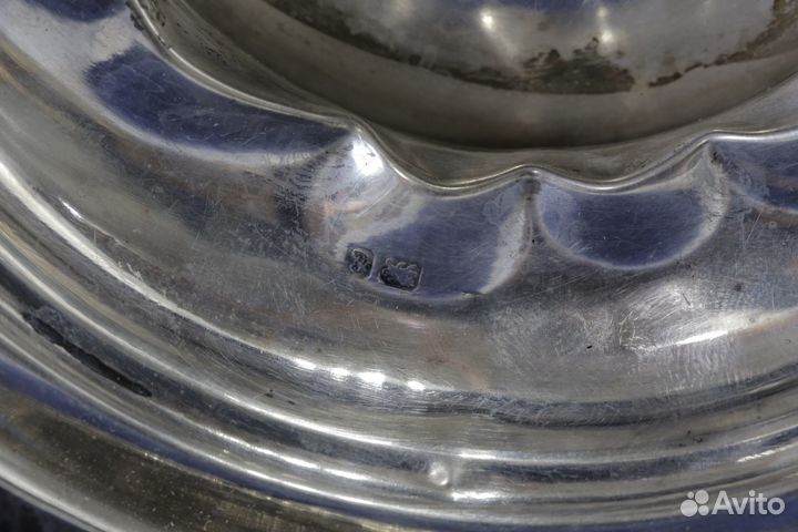 Конфетница серебро, 1905г. Англия