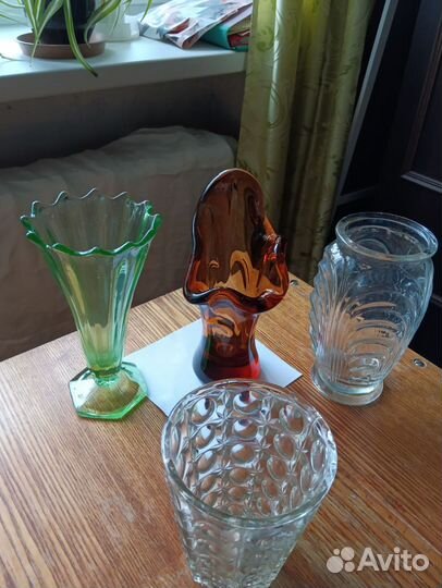Хрусталь Стекло Вазы, стаканы