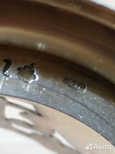 Подстаканник Кубачи СССР серебро