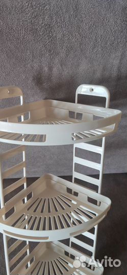 Полка пластик для ванной