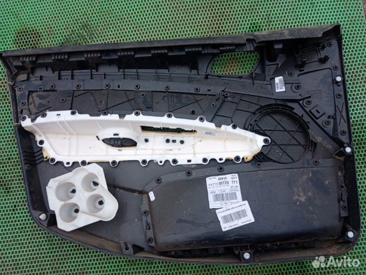 Обшивка карта двери передняя правая Peugeot 307