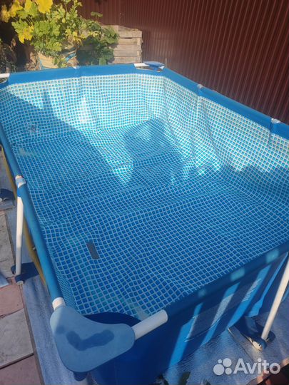 Каркасный бассейн 300*200*175 б/у
