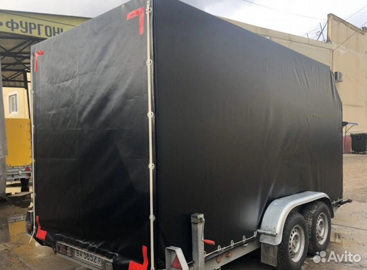 Тент на легковой прицеп