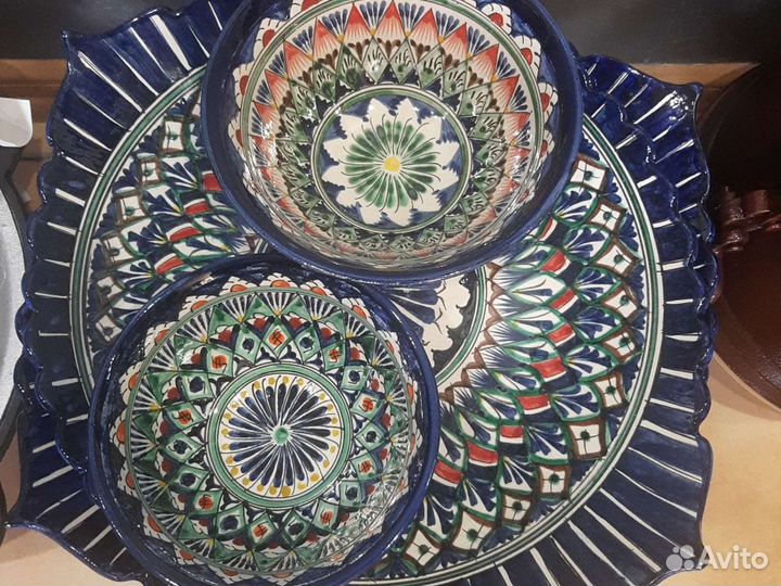 Коса, пиала и другая посуда из Узбекистана