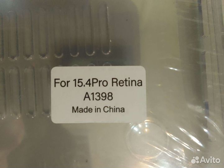 Чехол накладка на MacBook pro 15 retina А1398