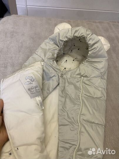 Зимний конверт в коляску