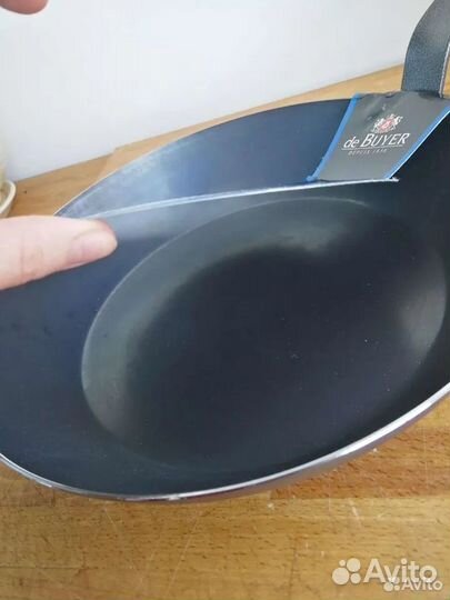 Сковорода стальная De Buyer 30 см