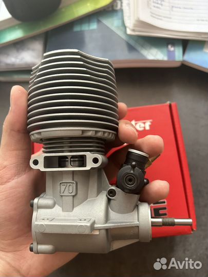 Двигатель на нитрометане Thunder tiger pro 70 BXR