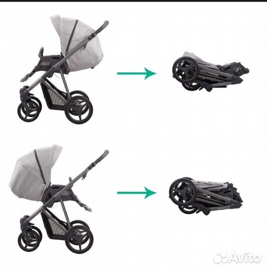 Коляска 2 в 1