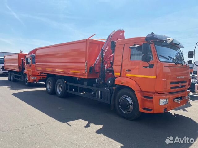 КамАЗ 65115 с КМУ, 2023