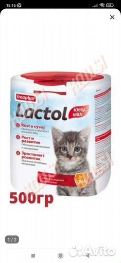 Кошачье молоко (смесь для выкармливания котят)