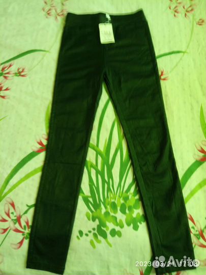 Штаны Новые под кожу р.44-46
