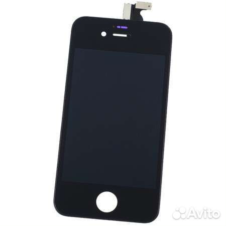Дисплей для iPhone 4S в сборе Черный