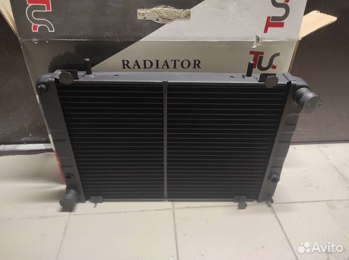 Радиатор охлаждения Газель медный 3 ряда