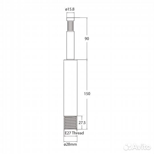 Новый KS-127 Recessed light soket adapter to 5/8