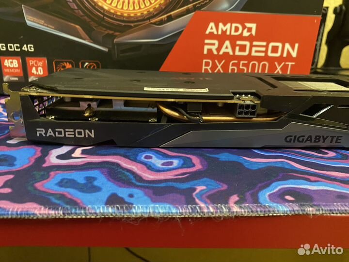 Видеокарта rx6500xt4 гб