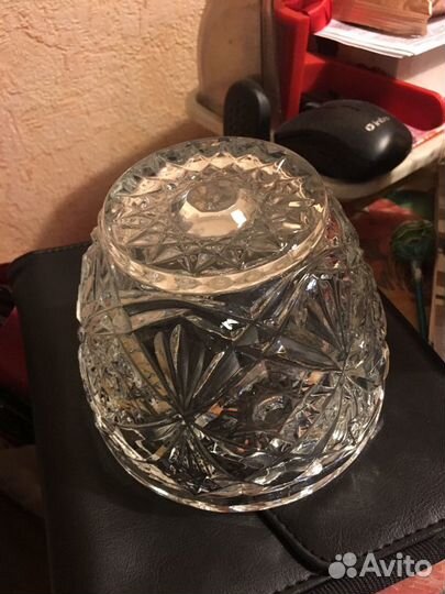 Хрустальный салатник