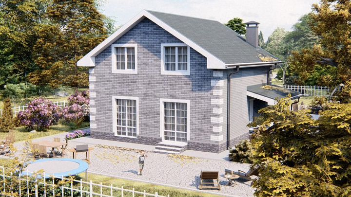 Дом 130 м² на участке 6 сот.