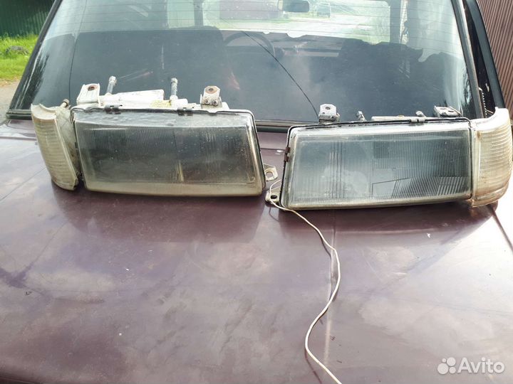 Передние фары ваз 2110