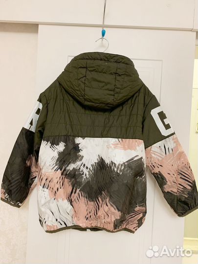 Комплект Ветровка Gulliver 128 р-р и шапка 54 р-р