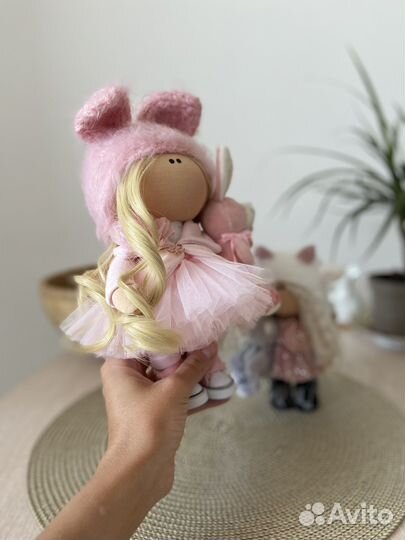 Кукла ручной работы текстильная тильда