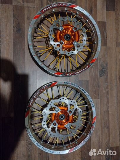 Переднее колесо р14 для питбайк а