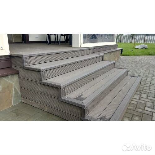 Полнотелые ступени из дпк