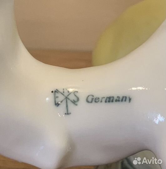 Статуэтка попугаи, фарфор, Германия, Карл энс