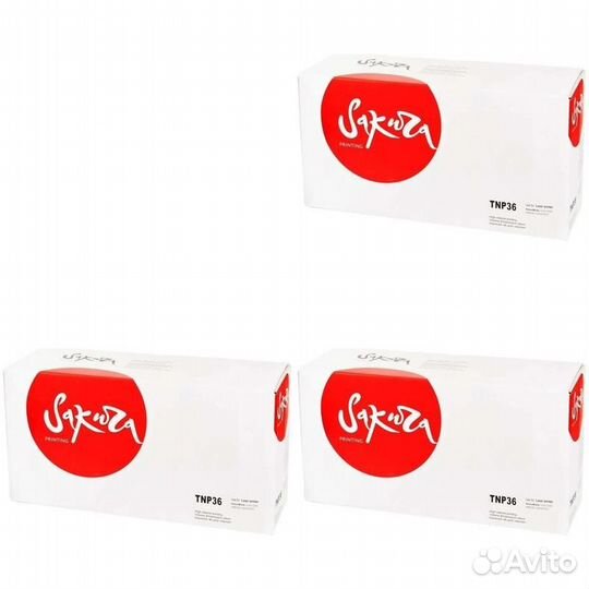 Картридж Sakura satnp36-3PK 1427567