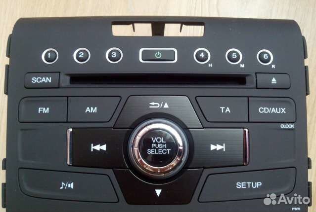 Новая штатная магнитола на Honda CRV
