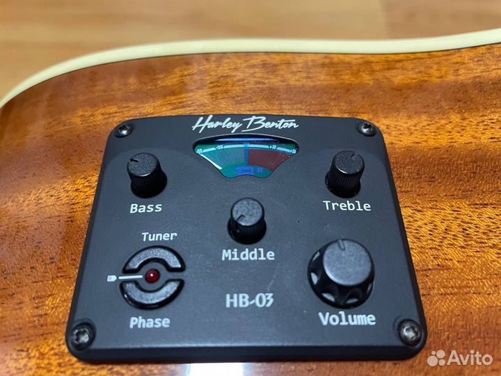 Электро-акустическая гитара Harley Benton CLD-60