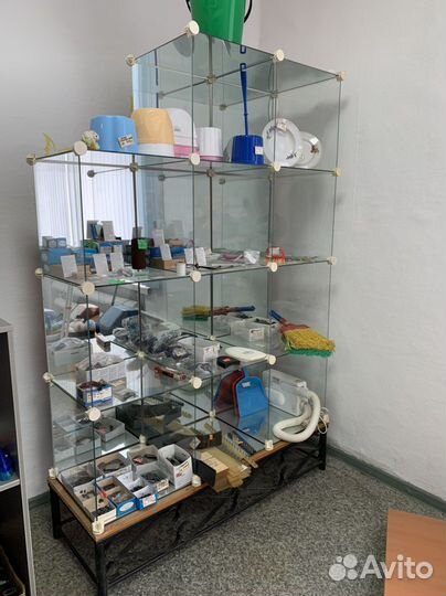 Полки стеллажи бу стеклянные