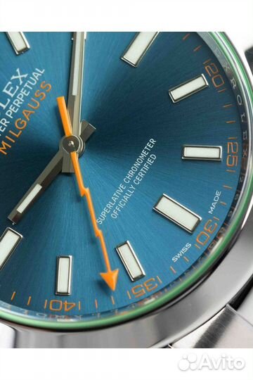 Часы Rolex Milgauss Z-Blue 116400GV-0002