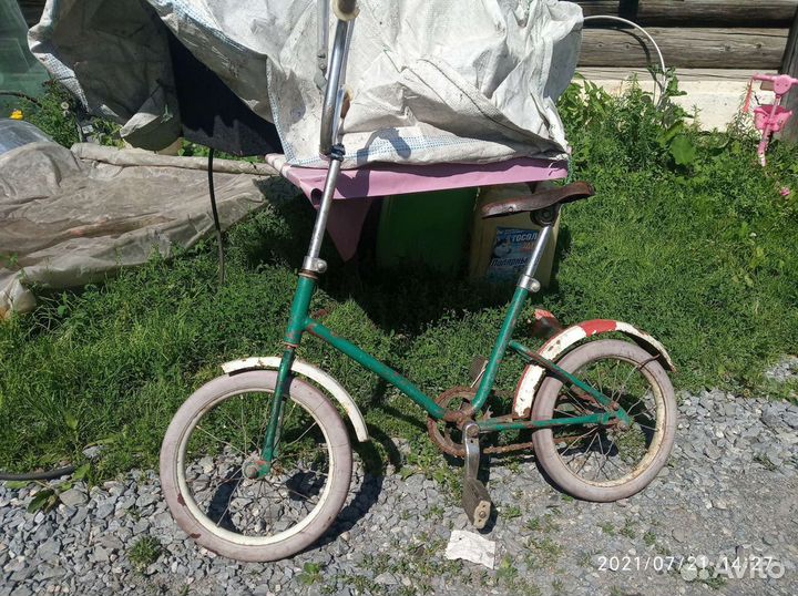 Детский велосипед СССР