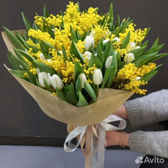 Букет на 8 марта, Тюльпаны,Букет тюльпанов